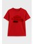 Kadın Bisiklet Yaka Baskılı Siyah T-Shirt 2