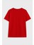 Kadın Bisiklet Yaka Baskılı Siyah T-Shirt 3