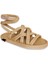 Roma Kadın Bej Sandalet ROM-0012 1