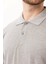 Gaura Polo T-Shırt Gri Melanj 4