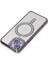 iPhone 13 Kılıf Joke Simli Magneticsafe Kılıf - Derin Mor 3