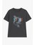 Erkek %100 Pamuk Bisiklet Yaka Yazı Baskılı T-Shirt 2