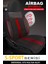 Peugeot 306 1999-2001UYUMLU Oto Koltuk Kılıfıs-Sport Serisi- Kırmızı 3