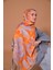 Mayda Şal 81007-15 Yeni Trend Suluboya Çiçek Deseni 4