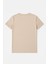 Erkek Rahat Kesim Bisiklet Yaka Yazı Baskılı T-Shirt 4