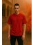 Erkek Bisiklet Yaka Oversize %100 Pamuk T-Shirt 1