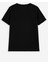 Erkek Bisiklet Yaka %100 Pamuk Baskılı Siyah T-Shirt 3