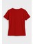 Kadın V Yaka Kısa Kollu Düz T-Shirt 3