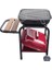Ayaklı Tekerlekli Kapaklı Bahçe Barbekü Mangal 50*50CM 2