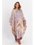 Kadın Multi İpek Kaftan Elbise MALO4010 3