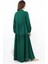 Prive Kadın Base %100 Viskon Zümrüt Yeşili Maksi Boy Yazlık Elbise 4