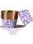 Cupcake/muffin /suffle Kek Kapsülü Mor Desenli 50 Li 1