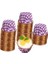 Cupcake/muffin /suffle Kek Kapsülü Mor Desenli 50 Li 2