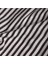 Siyah Çizgili Keten Kumaş- Yıkanmış Keten Kumaş 100X230CM 2