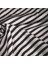 Siyah Çizgili Keten Kumaş- Yıkanmış Keten Kumaş 100X230CM 3