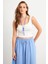 Kadın Ekru Basic Crop Atlet TOP06 1