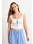Kadın Ekru Basic Crop Atlet TOP06 2
