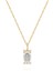 0,30 Karat Emerald Kesim Pırlanta Minimal Kolye - PR01559 1