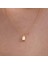 0,30 Karat Emerald Kesim Pırlanta Minimal Kolye - PR01559 4