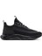 Zero Erkek Siyah Kalın Tabanlı Bağcıklı Kumaş Sneaker 25WFD69106F 1