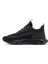 Zero Erkek Siyah Kalın Tabanlı Bağcıklı Kumaş Sneaker 25WFD69106F 2