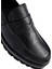 Erkek Siyah Deri Casual Loafer 25WFD7049FT 9
