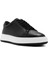 Erkek Siyah Bağcıklı Deri Sneaker 25WFD630718 6