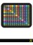 Siyah Renkli Çarpım Tablosu Desenli Ergonomik Mouse Pad - 23 cm x 19 cm - Kaydırmaz Taban Ev ve Ofis Kullanımı Için Ideal Fare Altlığı Mousepad 1