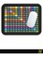Siyah Renkli Çarpım Tablosu Desenli Ergonomik Mouse Pad - 23 cm x 19 cm - Kaydırmaz Taban Ev ve Ofis Kullanımı Için Ideal Fare Altlığı Mousepad 4