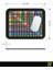 Siyah Renkli Çarpım Tablosu Desenli Ergonomik Mouse Pad - 23 cm x 19 cm - Kaydırmaz Taban Ev ve Ofis Kullanımı Için Ideal Fare Altlığı Mousepad 6