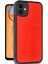 iPhone 11 Kılıf Aras Deri Kapak - Kırmızı 2