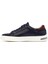 Erkek Lacivert Bağcıklı Deri Sneaker 25SFD693018 2