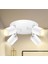 Metal Beyaz Retro Dekoratif Modern 4 Lü LED Spot 180 Derece Mafsallı Günışığı Ampullü 1