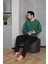 Erkek Füme Melanj Uzun Kollu Süprem Kumaş Dokuma Pijama Takımı 1