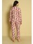 Kadın Önden Düğmeli Yeni Sezon Homewear Pijama Takımı Yeni Sezon 3