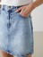 Yeni Sezon Standart Fit Kadin Jean Etek - S59921Z8 3