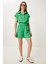 Polo Yaka Mini Dokuma Tulum LPB0006 Yeşil 1