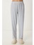 Desenli Esnek Yumuşak Dokulu Pijama Takımı LFP0004 Gri 5