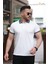 Erkek Yakalı Kagi Kumaş Kısa Kollu T-Shirt 1