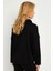 Kadın Siyah Kuşgözlü Sweatshirt TF04 4