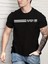 Erkek Kısa Kollu Nasa Baskı Bisiklet Yaka T-Shirt 1