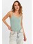 Kadın Mint Çıtçıtlı Body ZH129 2