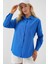 Oversize Uzun Basic Kadın Gömlek 3900 3