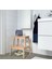 2 Katlı Basamaklı Tabure Yükseklik: 50 cm Ikea Ahşap Basamak Banyo Mutfak Basamağı Bej Renk 4