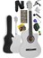 CG-395WH Beyaz Renk Kesik Klasik Gitar 4/4 Yetişkin Boy Sap Ayarlı Full Set 1
