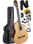X47 Profesyonel Masif Ağaç Ekolayzerli Elektro Klasik Gitar Seti 4/4 Üst Segment 1