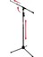 GFW-MIC-2120 | Deluxe Tek Bölümlü Boom Kollu Tripod Mikrofon Standı 1
