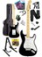 RPH-40WB-ST Siyah Beyaz Elektro Gitar Seti Hsh Manyetik Maple Klavye Üst Kalite 2
