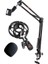 NB39X Mikrofon Standı + Shock Mount + Sünger Seti 1