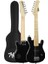 CEG-30BK 4-6 Yaş Çocuklar Için Amfili Full 1/4 30 Inç Elektro Gitar Seti Full Black 2